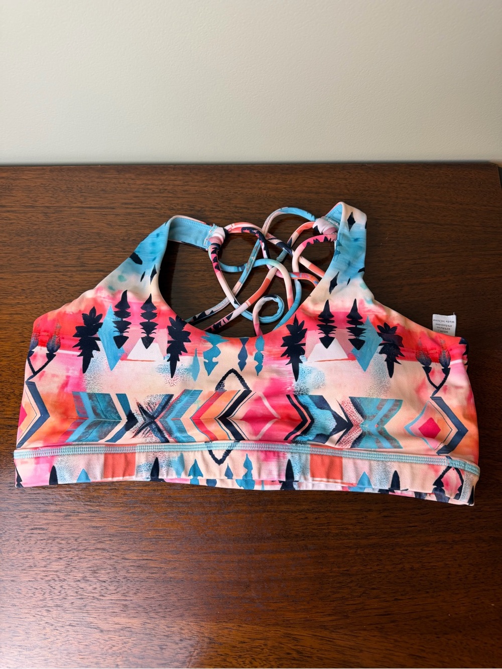 CVG Constantly Varied Gear Sedona Butterfly Back Sports Bra L